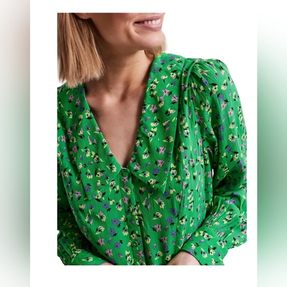 Y.A.S. Wide Collared shirt dress - Picture 2 of 4